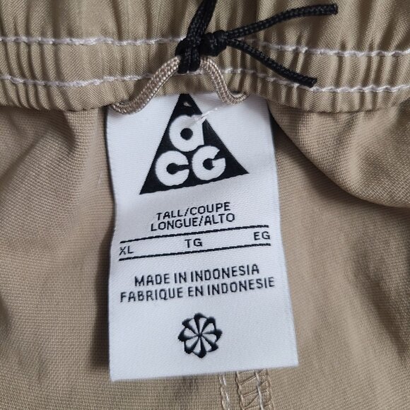 Nike ACG Smith Summit Cargo Pants FN0428-247 Size XL-Tall Beige - Picture 5 of 6
